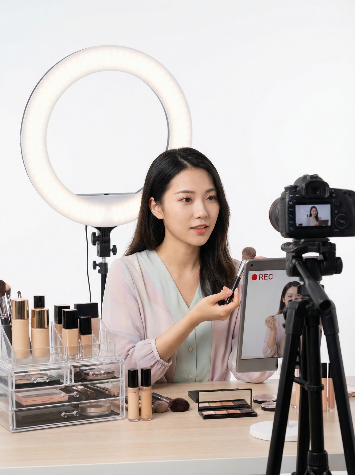 萝莉岛美妆视频教程